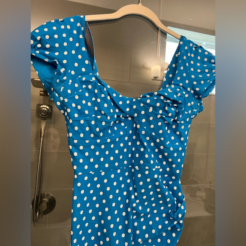 Stop Staring Polka Dot Dress